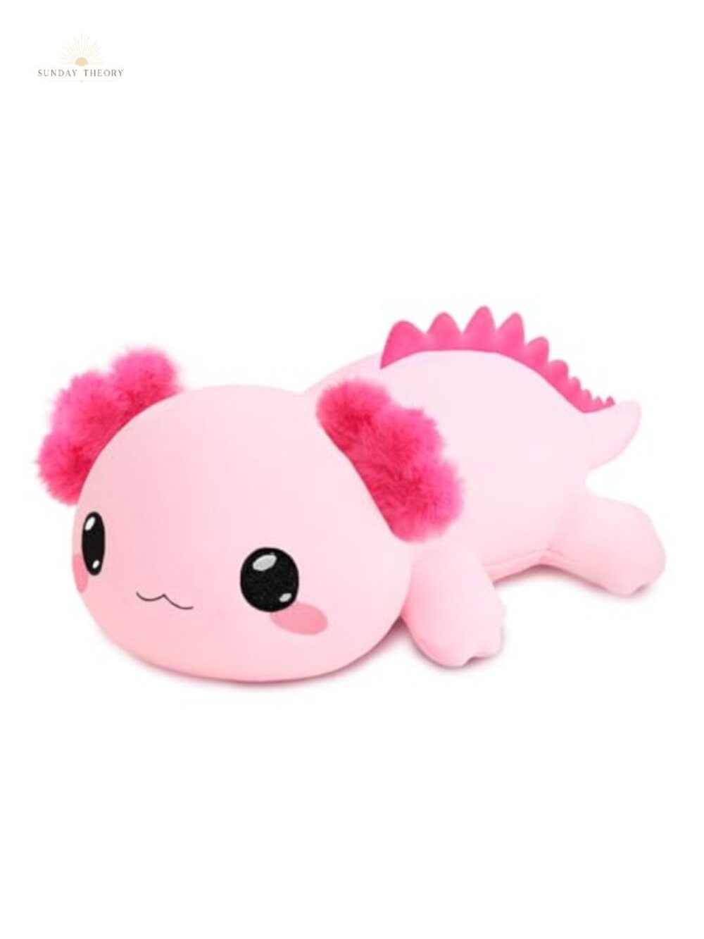 Weighted Axolotl Stuffed Animal Plush Pillow 3.74 lbs Sensory Toy Gift
